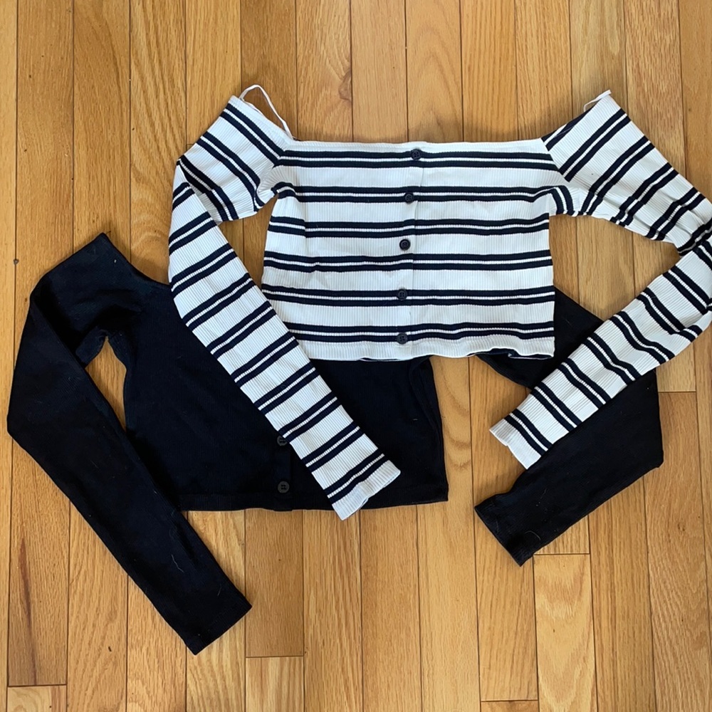 Crop Top Bundle - Off the Shoulder